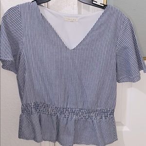 Copper and Key stripe Top